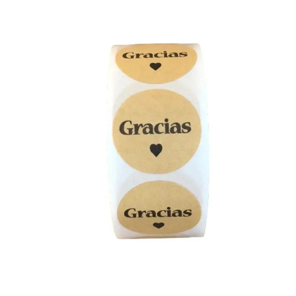 Gracias ( Thank You ) 500 Stickers - Picture 2 of 6